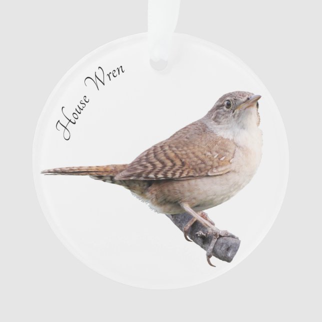 House Wren Ornament (Front)