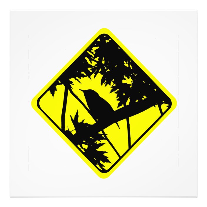 House Wren Warning Sign Love Bird Watching Zazzle Com