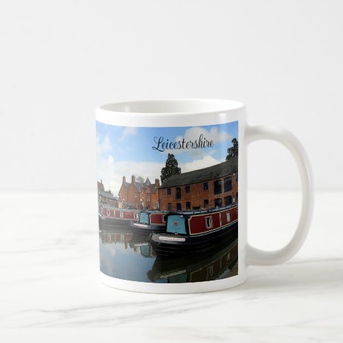 Houseboat Basin Market Harborough England Coffee Mug