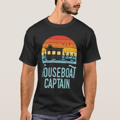 Houseboat Captain T_Shirt