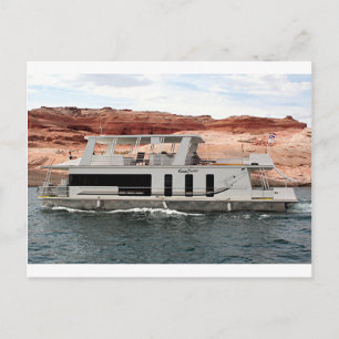 Houseboat, Lake Powell, Arizona, USA 10 Postcard