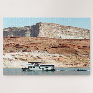 Houseboat, Lake Powell, Arizona, USA 7 Jigsaw Puzzle