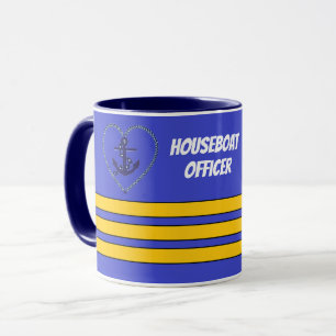 Houseboat Officer Mug