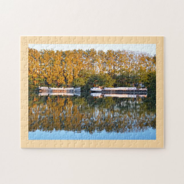 Houseboats Jigsaw Puzzle (Horizontal)