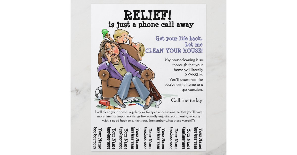 how to make a good babysitting flyer