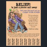 Housecleaning promo flyer (fully customizable)<br><div class="desc">Perfect flyer to promote your new housecleaning business. It perfectly blends professional and friendly and memorable. It's thoroughly customizable - as show is just a suggestion - but a darn good one IMO! Cut between contact numbers at the bottom so that people can easily rip them off. Hang in local...</div>