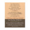 Housecleaning service advertising promo card 4x5