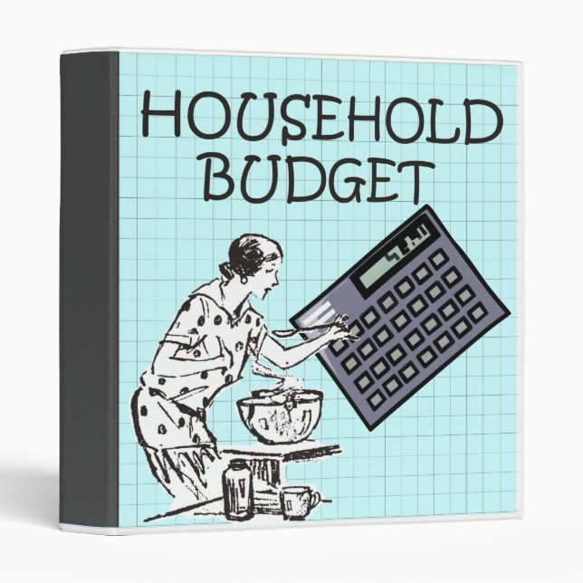Household Budget Binder (Front/Spine)