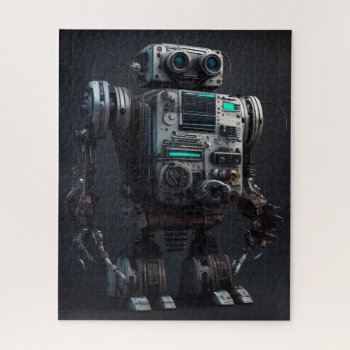 Household Robot Jigsaw Puzzle by karenfoleyphoto at Zazzle