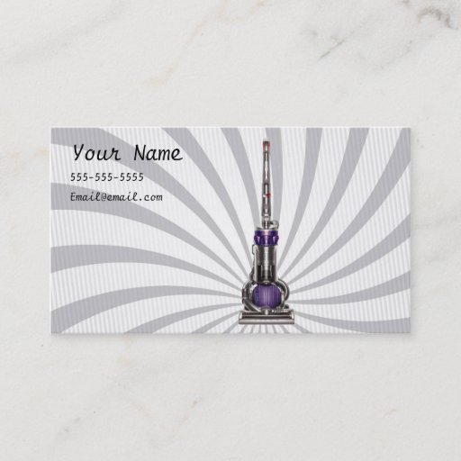 Customizable Household Services Business Card