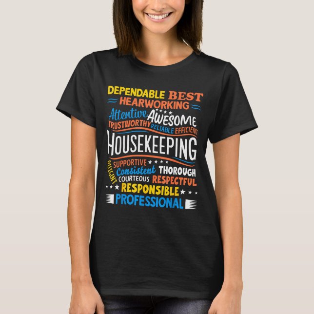 Housekeeng Appreciation Environmental Services Wee T-Shirt (Front)