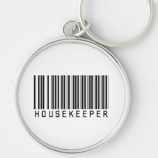 Housekeeper Bar Code Keychain