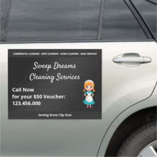 Housekeeper Housemaid Car Magnet
