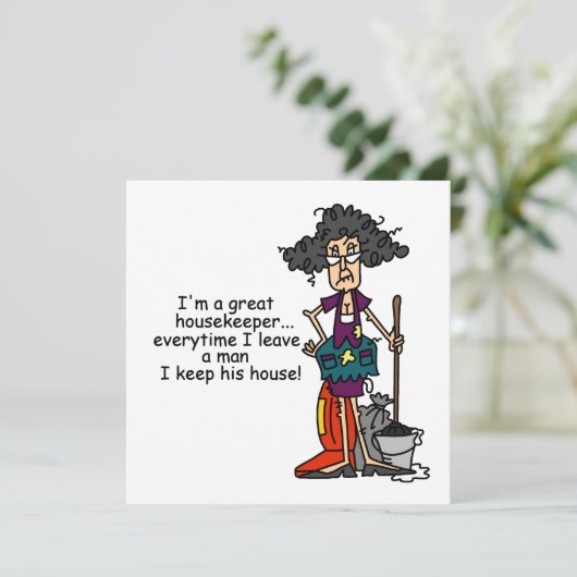 Housekeeper Humor (Standing Front)