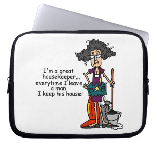 Housekeeper Humor Laptop Sleeve