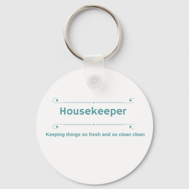 Housekeeper Keychain (Front)
