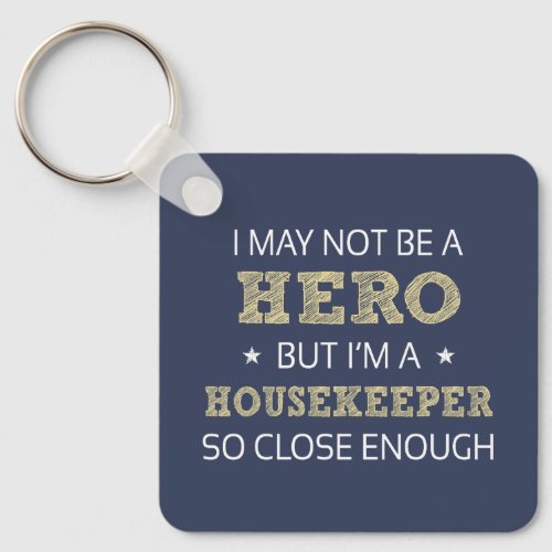 Housekeeper Novelty Keychain