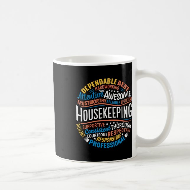 Housekeeping Appreciation Gifts Environmental Serv Coffee Mug (Right)