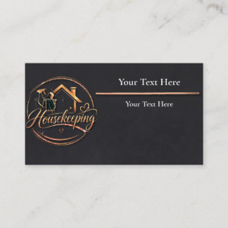 Housekeeping Business Cards