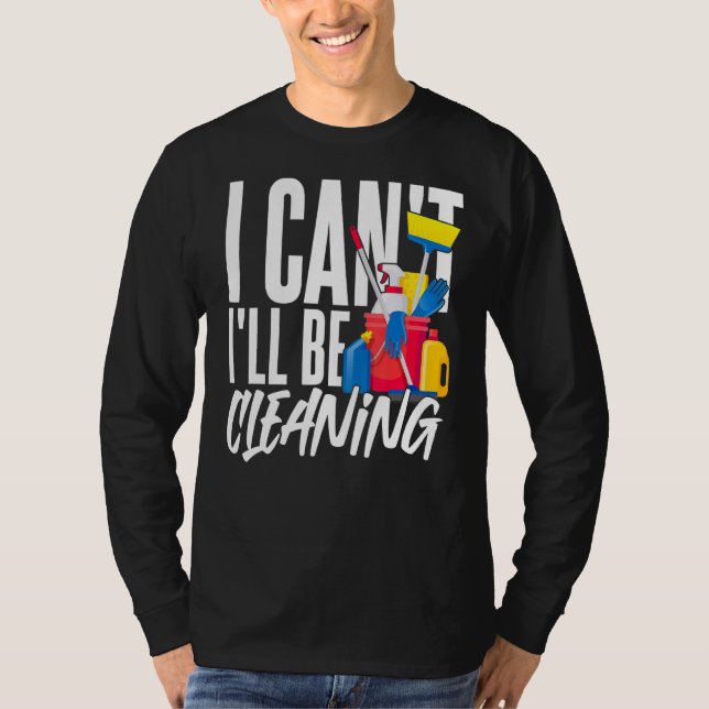 Housekeeping Cleaning T-Shirt (Front)