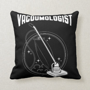 Housekeeping Cleaning Vacuum Cleaner Housekeeper Throw Pillow