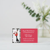 HouseKeeping Diva Business Cards (Standing Front)