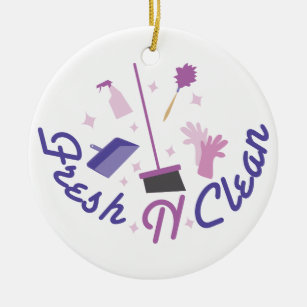 Housekeeper Ornament, Clean Freak Ornament, Clean Queen, Maids