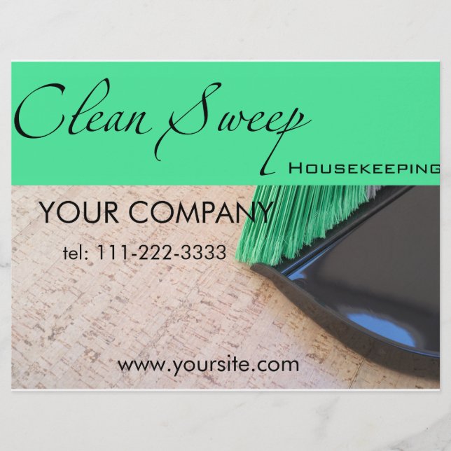 Housekeeping Flyer (Front)