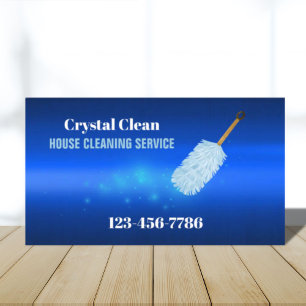  Housekeeping Housekeeper  Maid Service Cleaner Business Card