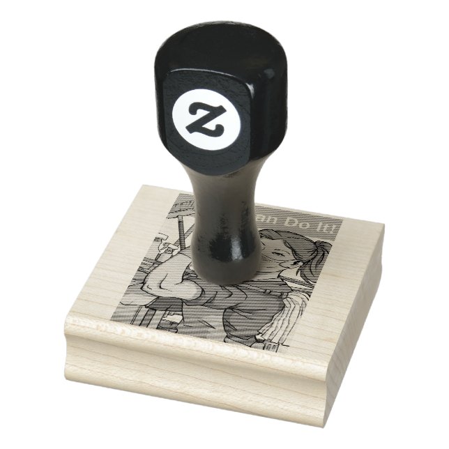 Housekeeping Rubber Stamp (Stamp)