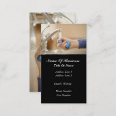 Housekeeping Services Business Card (Front/Back)