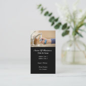 Housekeeping Services Business Card (Standing Front)