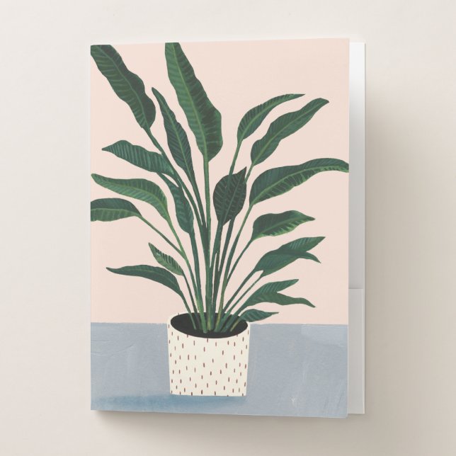 Houseplant Pocket Folder (Front)