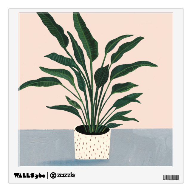 Houseplant Wall Decal (Front)