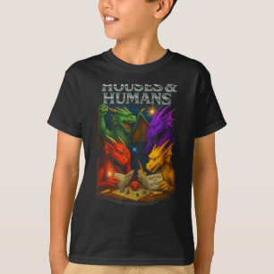 Houses And Humans Funny Novelty Rpg Gamers Men Wom T-Shirt