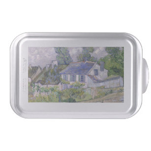 Houses at Auvers Vincent  van Gogh    Cake Pan
