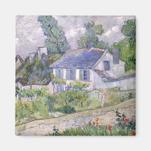 Houses at Auvers Vincent van Gogh Magnet