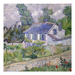 Houses at Auvers Vincent  van Gogh   Poster
