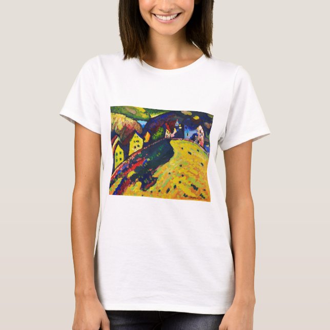 Houses at Murnau, Wassily Kandinsky T-Shirt (Front)