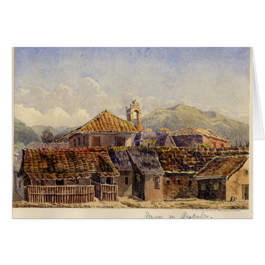 Houses in Acapulco Cards (Front Horizontal)