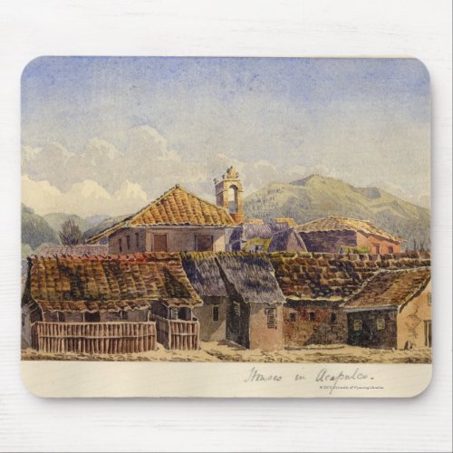 Houses in Acapulco Mouse Pad