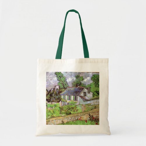 Houses in Auvers by Vincent van Gogh Tote Bag