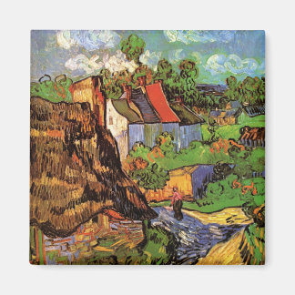 Houses in Auvers Magnet
