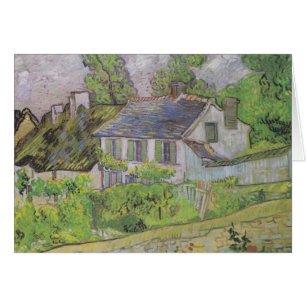 Houses in Auvers - Van Gogh (1890) Cards