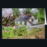 Houses in Auvers,Vincent van Gogh.<br><div class="desc">Houses in Auvers, Vincent van Gogh.  Impressionism fine oil painting.</div>