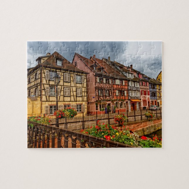 Houses in Colmar, Alsace, France Jigsaw Puzzle (Horizontal)