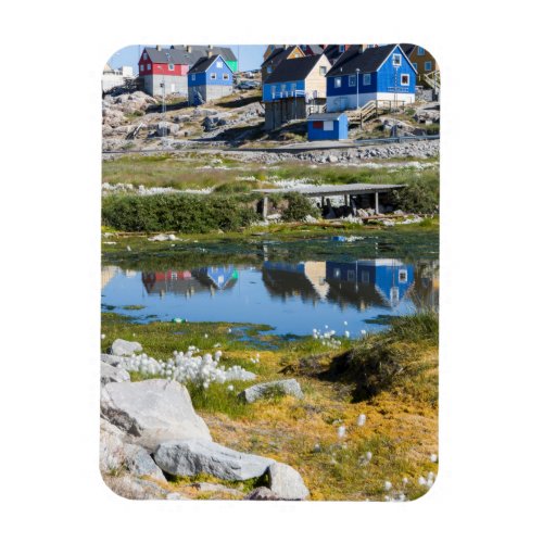 Houses in Greenland Magnet