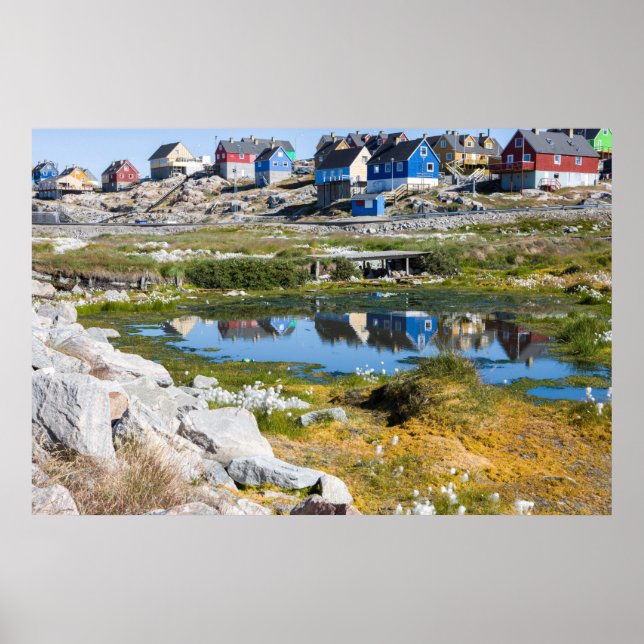 Houses in Greenland Poster (Front)