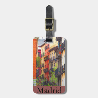 Houses in Madrid Luggage Tag