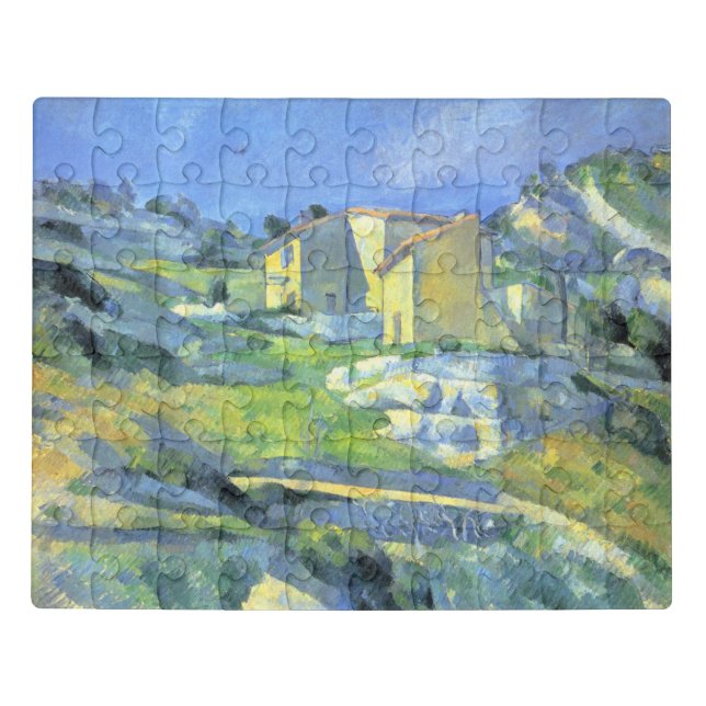 Houses in Provence Paul Cezanne    Jigsaw Puzzle (Puzzle Horizontal)